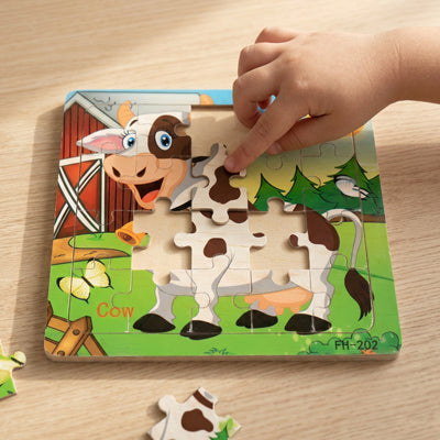 CHILDREN'S WOODEN PUZZLE TOY - EDOHNEX™