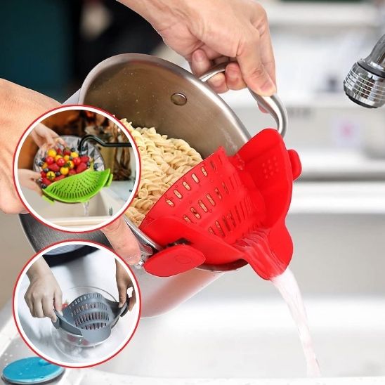 SILICONE KITCHEN STRAINER - EDOHNEX™