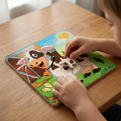 CHILDREN'S WOODEN PUZZLE TOY - EDOHNEX™