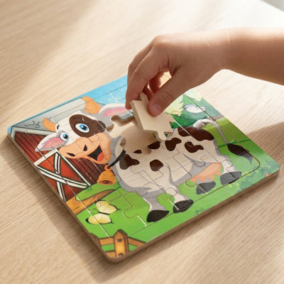 CHILDREN'S WOODEN PUZZLE TOY - EDOHNEX™