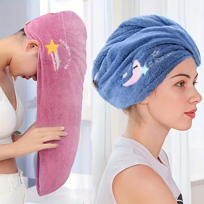 MAGIC MICROFIBER HAIR DRYING TOWEL-EDOHNEX™