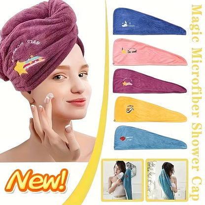MAGIC MICROFIBER HAIR DRYING TOWEL-EDOHNEX™