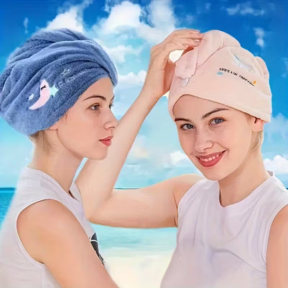 MAGIC MICROFIBER HAIR DRYING TOWEL-EDOHNEX™