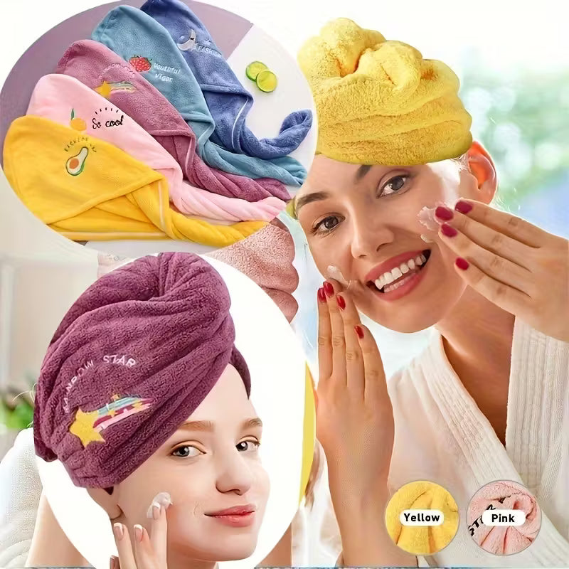 MAGIC MICROFIBER HAIR DRYING TOWEL-EDOHNEX™